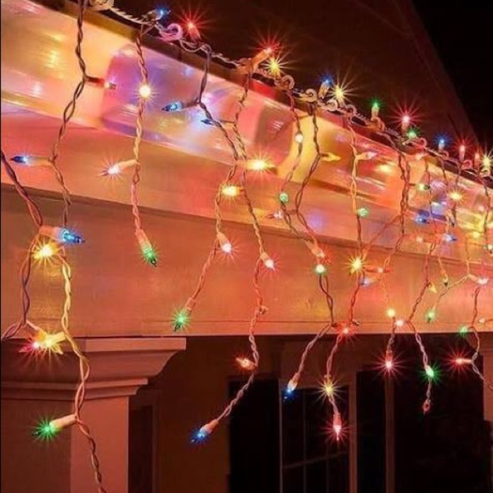 Icicle light multi color